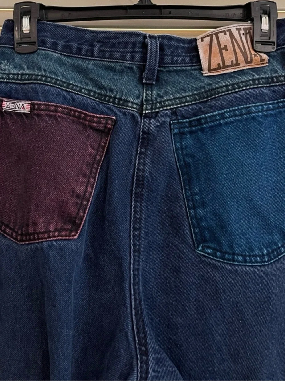 Zenna 90's Colorblock Jeans